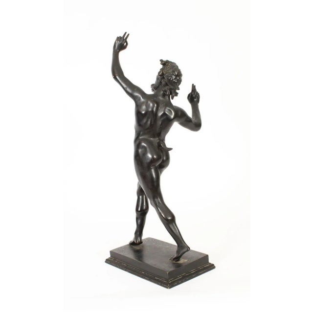 Large Bronze of Pan Dancing Musee De Naple, 1870s For Sale - Image 11 of 18