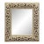 Panache for Michael Taylor White Gold Regency Giltwood Mirror For Sale