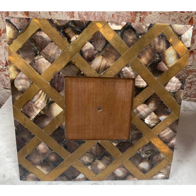 Vintage 1960s Italian Picture Frame For Sale - Image 4 of 9