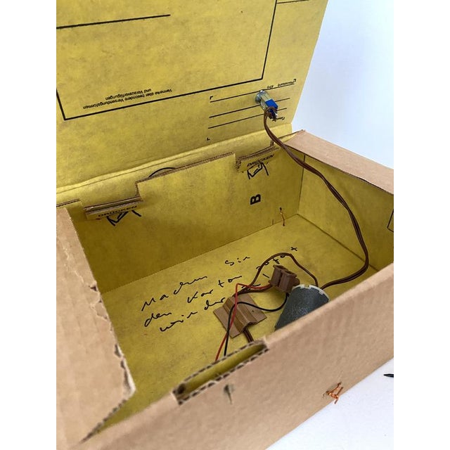 Contemporary Klaus Vom Bruch, Collage Es Rappelt Im Karton, 1952, Mixed Media, Cardboard For Sale - Image 3 of 7