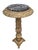 Antique Rococo Revival Style Bronze and Marble Pedestal Stand For Sale - Image 4 of 8