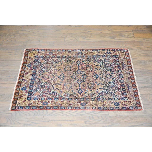 Early 20th Century Lavar Kirman Rug For Sale - Image 10 of 11