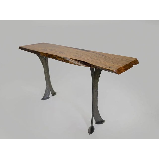 Enrico Bartolini Split Leg Sofa Table For Sale - Image 6 of 6