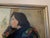 Chinese Vintage 1987 Chinese Oil Portrait Painting of a Woman For Sale - Image 3 of 8