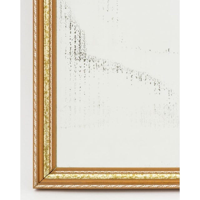 Hollywood Regency Hollywood Regency Giltwood Beveled Mirror For Sale - Image 3 of 6