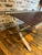 One‑of‑a‑Kind Mahogany Slatted Bench – Custom Brushed Steel Frame Modern Industrial This one‑of‑a‑kind mahogany slatted...