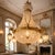 Bronze 1960 French Louis XVI Gold Bronze Chandeliers - Pair For Sale - Image 8 of 18