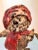 Vintage Hubley Cast Iron Little Red Riding Hood Doorstop. This collectible cast iron doorstop is a very old and sturdy...