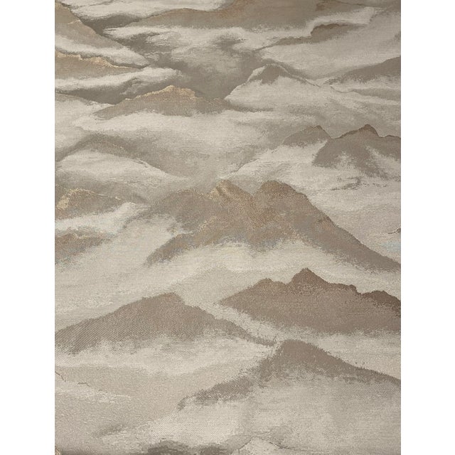2020s Caracole Mod Wash Metallic Silver and Gold Multipurpose Fabric 8369-18cc - 17 Yards For Sale - Image 5 of 5