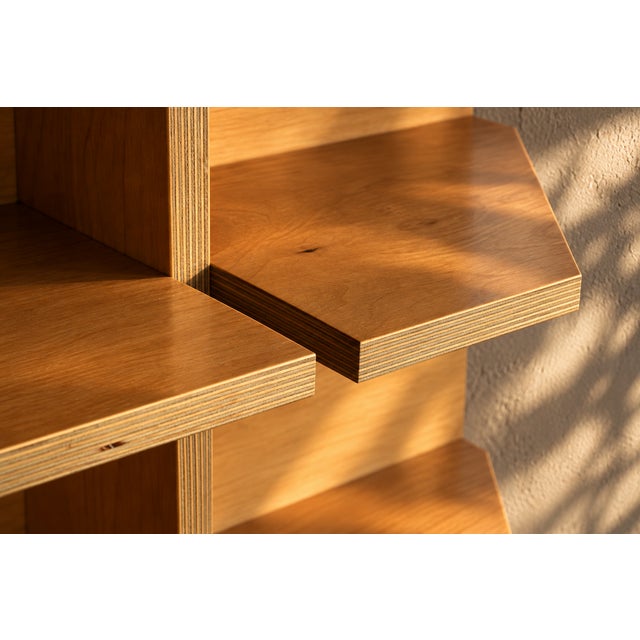 Vintage Wall-Mounted Bookcase, 1980s For Sale - Image 6 of 9