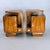 Art Deco Walnut Bedside Tables with Black Glass Tops, 1940s, Set of 2 For Sale - Image 9 of 9