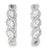 14K White Gold Diamond Huggie Earrings Add a touch of brilliance with these 14K White Gold Diamond Huggie Earrings ....