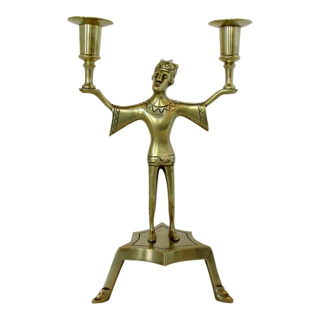 Medieval Man Candelabra Chairish