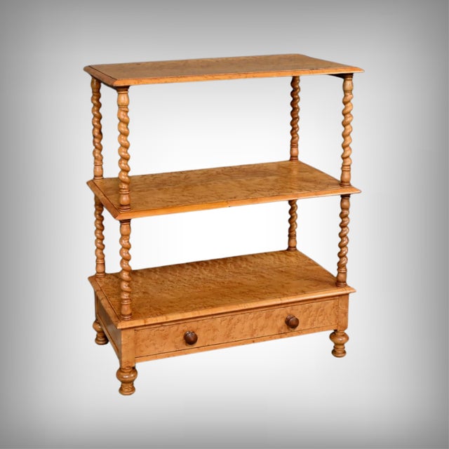 Sideboard in Speckled Maple Burl, Late 19th Century For Sale - Image 18 of 18