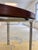 Round Dining Table in Rosewood and Chrome For Sale - Image 10 of 11