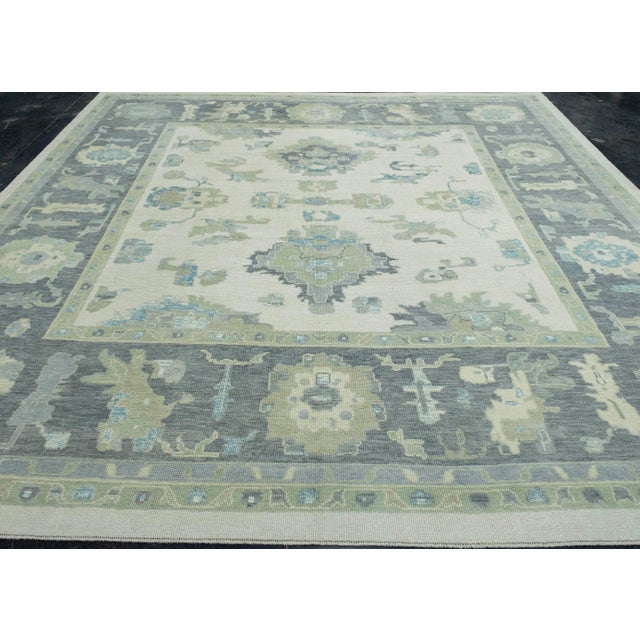 Turkish Oushak Square Rug 11'9" x 11'10" #18115 Explore a curated collection of hallway runners, wool rugs, and handmade...
