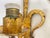French Gilt Iron Sconces, 20th Century, Set of 2 For Sale - Image 6 of 15