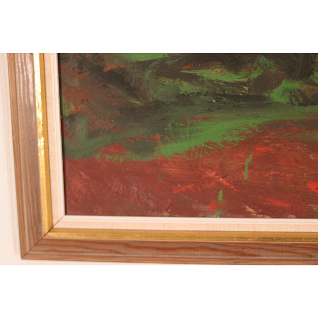 Alf Samuelsson, Lush Landscape, 1960s, Oil on Canvas, Framed For Sale - Image 6 of 18