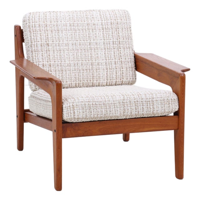 Danish Teak Chair by Arne Wahl Iversen for Comfort, 1960s For Sale