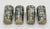 1960s Mexican Abalone Inlay Alpaca Silver Pitcher & 4 Tumblers Barware Set For Sale - Image 16 of 18