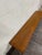 Mid-Century Modern Vintage Mid Century Modern 84 Inch Solid Oak Bench For Sale - Image 3 of 12