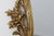 Gold 20th Century Louis XVI Ornate Metal Wall Mirror with Rococo Flourishes, France, 1950s For Sale - Image 8 of 11