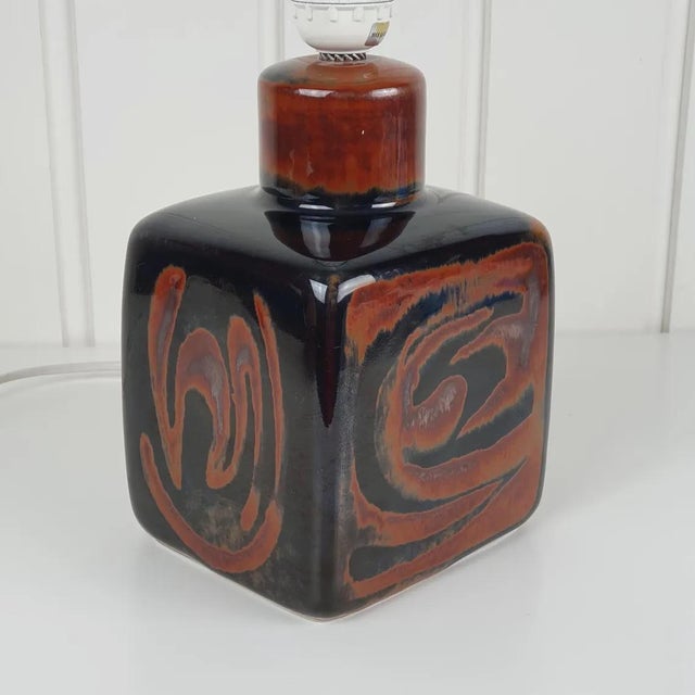 Ceramic Ceramic Sultan by Table Lamp Carl-Harry Stålhane for Rörstrand, 1960s For Sale - Image 7 of 18