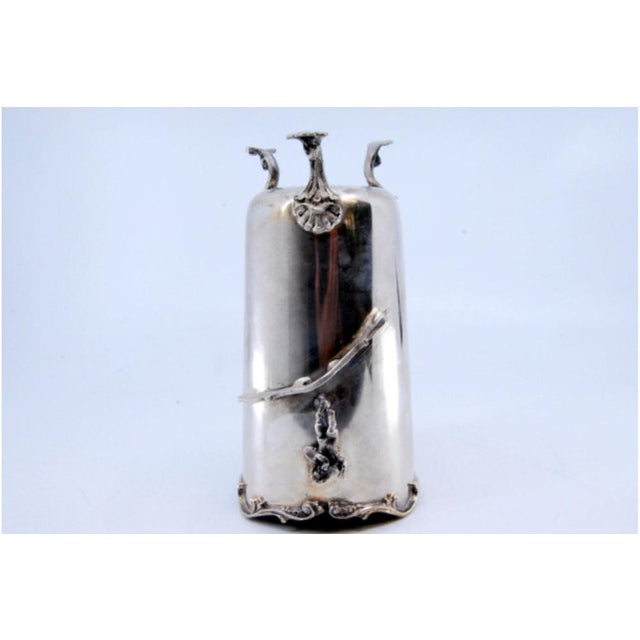 Silver Cache-Pot with Angels and Feet For Sale - Image 6 of 10