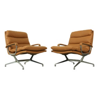 Set of Lounge Chairs Gamma by Paul Tuttle, 1970s For Sale