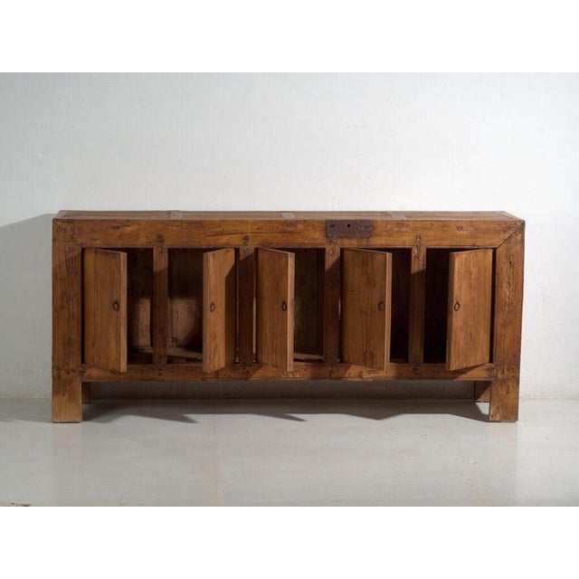 Antique Low Sideboard in Pine For Sale - Image 9 of 13