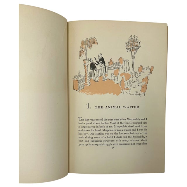 1940s Hotel Splendide by Ludwig Bemelmans 1941 First Edition Hardcover For Sale - Image 5 of 10