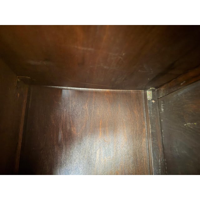 1920s Parfitt Furniture Company Glass Door Cabinet For Sale - Image 13 of 18