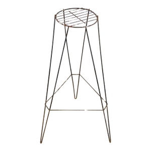 Vintage Mid-Century Modern Iron Tripod Plant Stand
