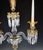 1980s Large Crystal Medallions Candelabra from Baccarat, 1960s For Sale - Image 5 of 18