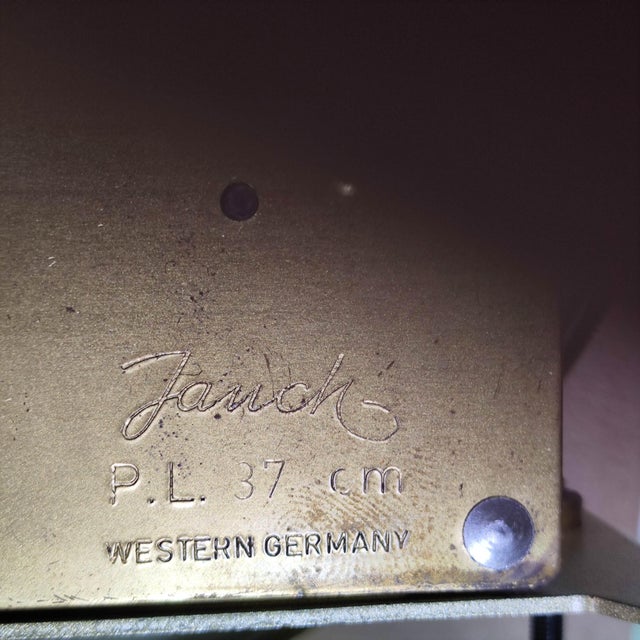 Westminster Chime German Wall Clock by Jauch, Mechanical, West Germany, 1960s For Sale - Image 6 of 6