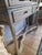 French Country Vintage French Country Carved Pine Curio Cabinet & China Hutch For Sale - Image 3 of 10
