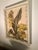 1940s 1940s Benjamin Jorj Harris Yellow Lillys Airbrushed Painting For Sale - Image 5 of 17