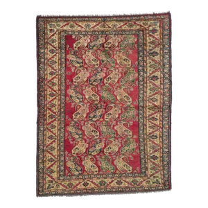 Vintage Afghani Rug, 04'04 X 05'08