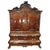 18th Century Dutch Neoclassical Figured Walnut Linen Press With Desk Interior For Sale - Image 4 of 4