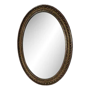 18th Century Italian Vintage Oversize Oval Wall Mirror