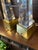 Transparent Vintage Chapman Lucite and Brass Obelisk Lamps - a Pair For Sale - Image 8 of 12