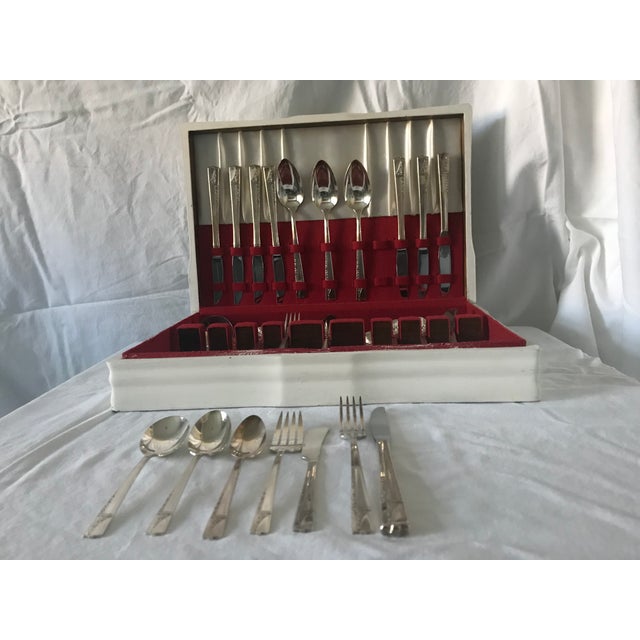 1937 “Caprice” Nobility Plate Silverware Set Chairish