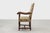 Rustic Antique 17th Century Walnut Armchair with Tapestry Upholstery, United Kingdom For Sale - Image 3 of 14