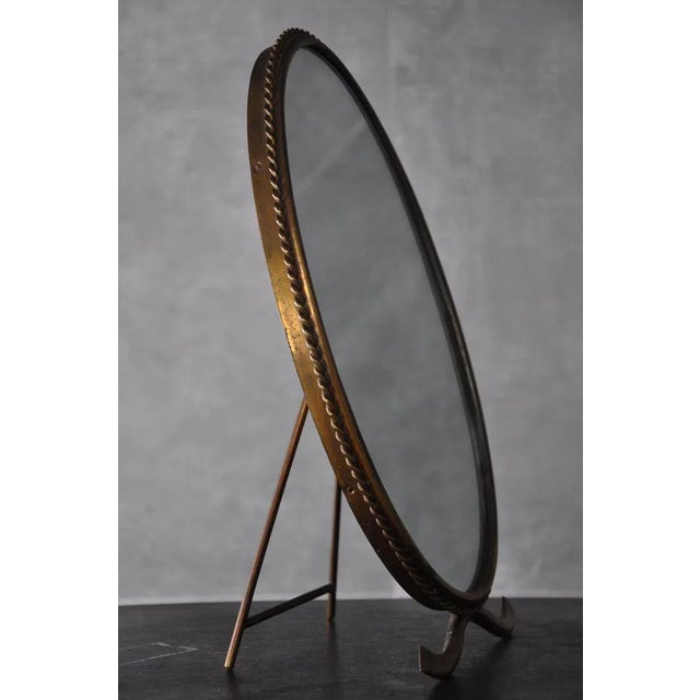 Mirror with Brass Frame, 1960s, in Very Good conditions. Designed 1950 to 1959