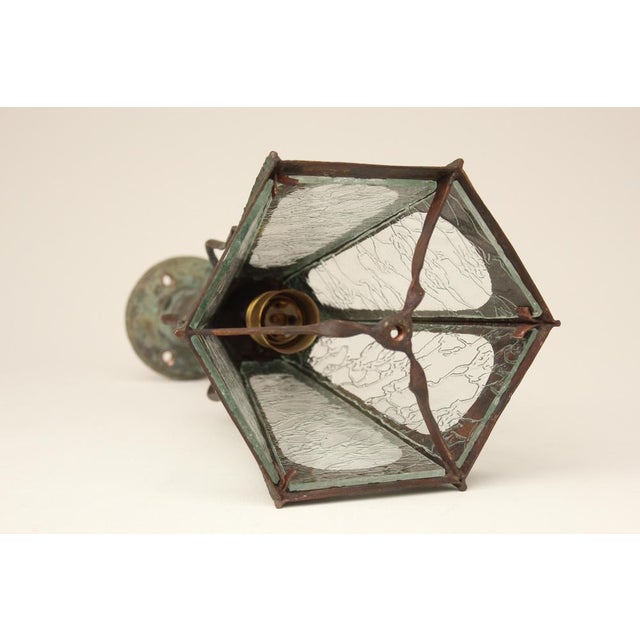 Vintage Copper Lantern from Deutscher Werkbund, 1930s For Sale - Image 15 of 18