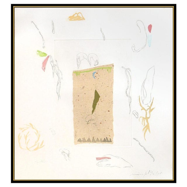 Message us to inquire about custom framing options! (Included for free with every purchase) The artwork here, "With Music...