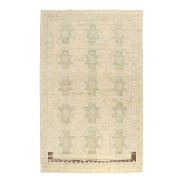 Vintage Zabihi Collection Turkish Anatolian Rug - 6'5" x 9'8" For Sale
