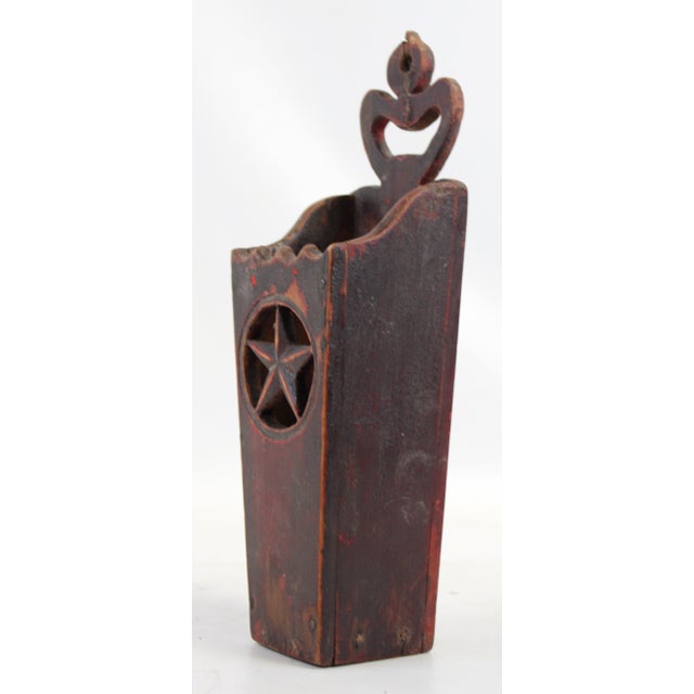 Star Pattern Wall Pocket For Sale - Image 4 of 8