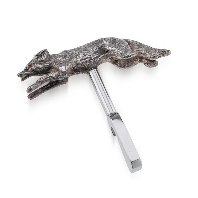 Fox-Shaped Silver Bottle Opener, England, 1965 For Sale - Image 13 of 13