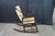 Wood Antique Stamped Old Hickory Andrew Jackson Rattan Adirondack Lodge Rocking Chair For Sale - Image 7 of 12